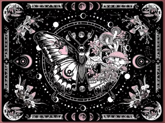 Pink Butterfly Wall Hanging