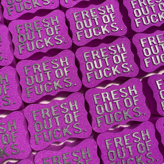 Pink Fresh Out Of Fucks Bath Bomb