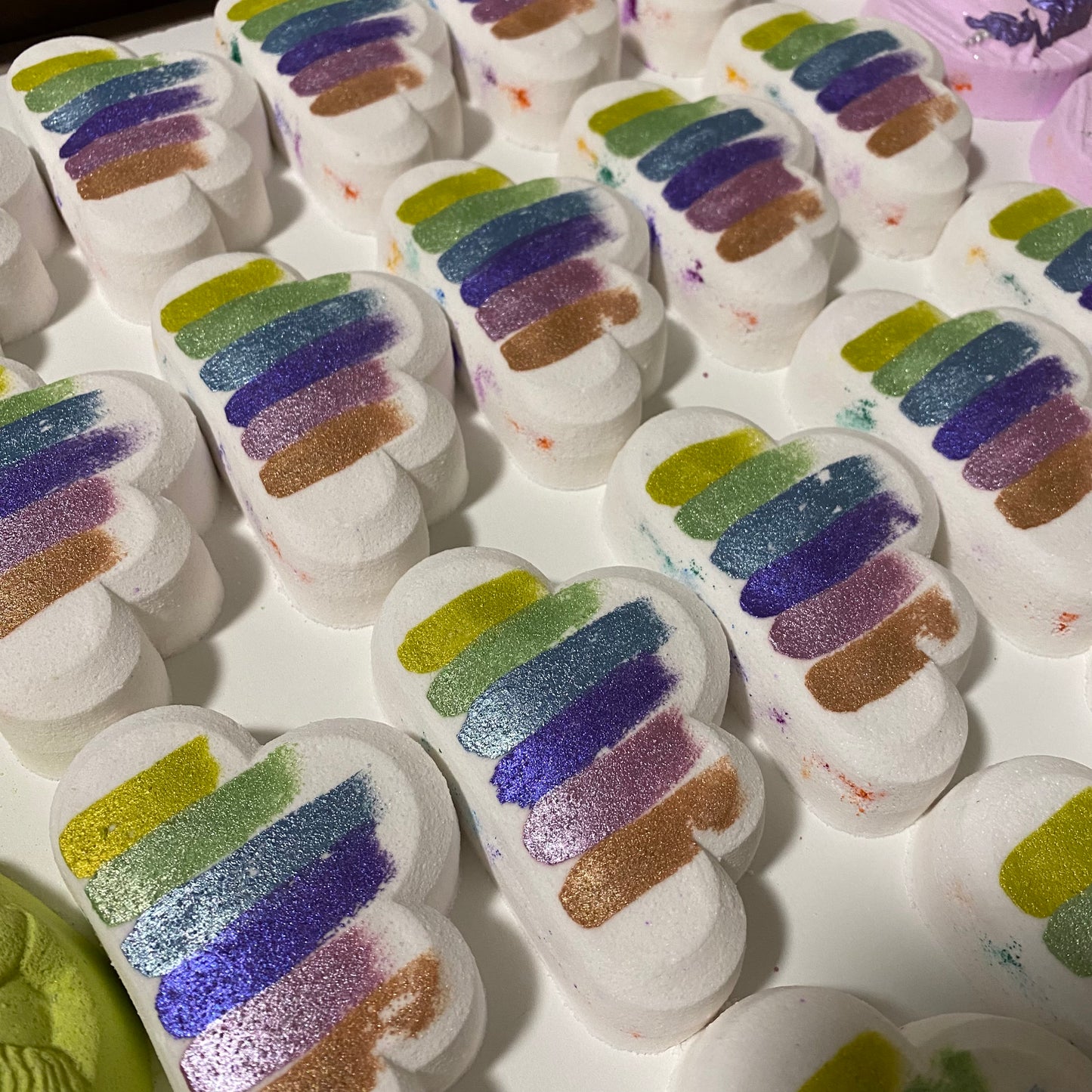 Rainbow Cloud Bath Bomb