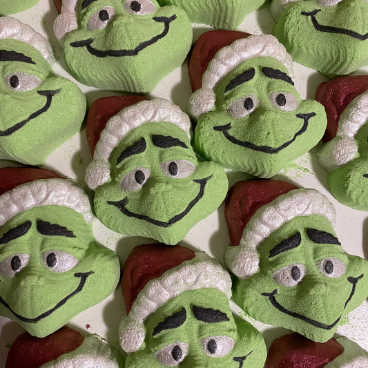 Grinch Bath Bomb