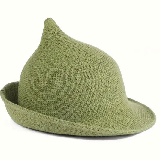 Green Short Witches Hat