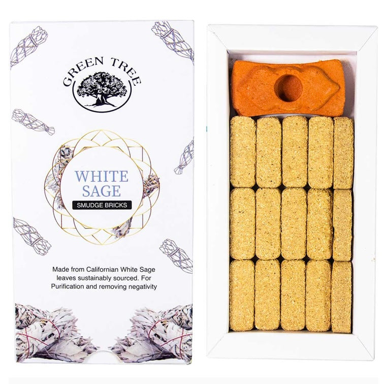 White Sage Smudge Bricks