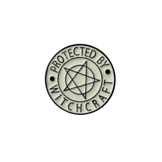Protected By Witchcraft pin