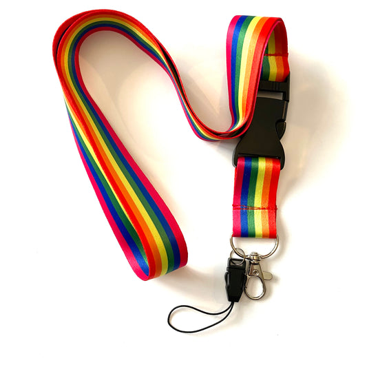 Rainbow Lanyard