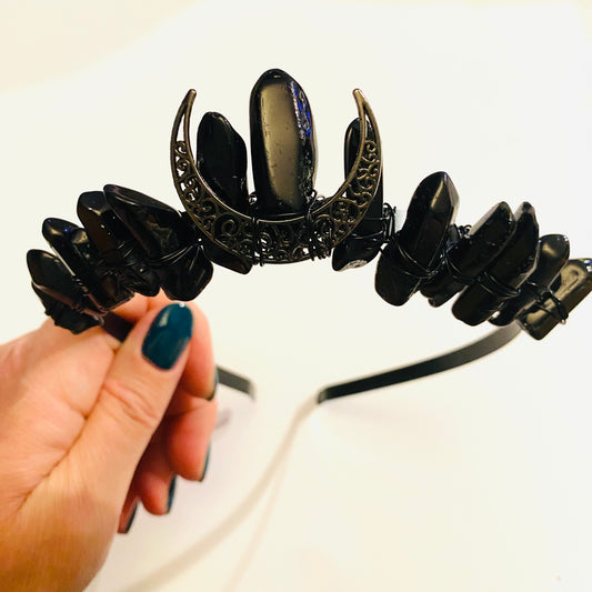Black Crystal Crown