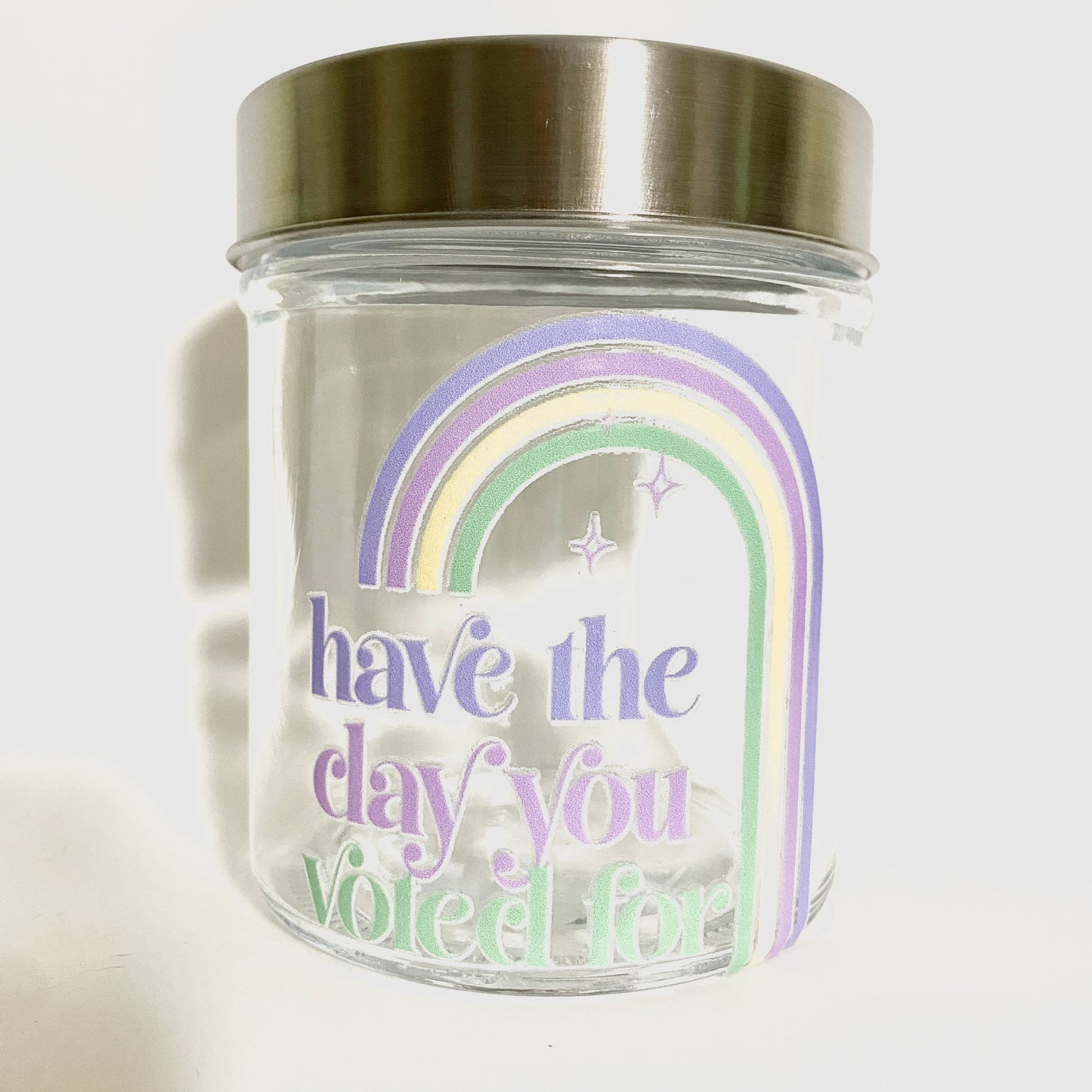Have the Day you Voted for storage Jar