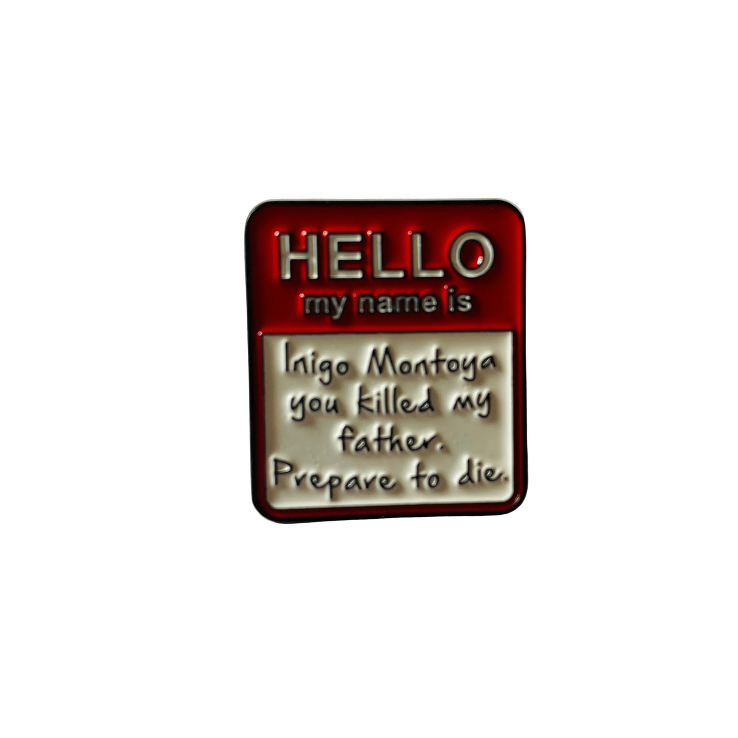 Hello My Name Is pin