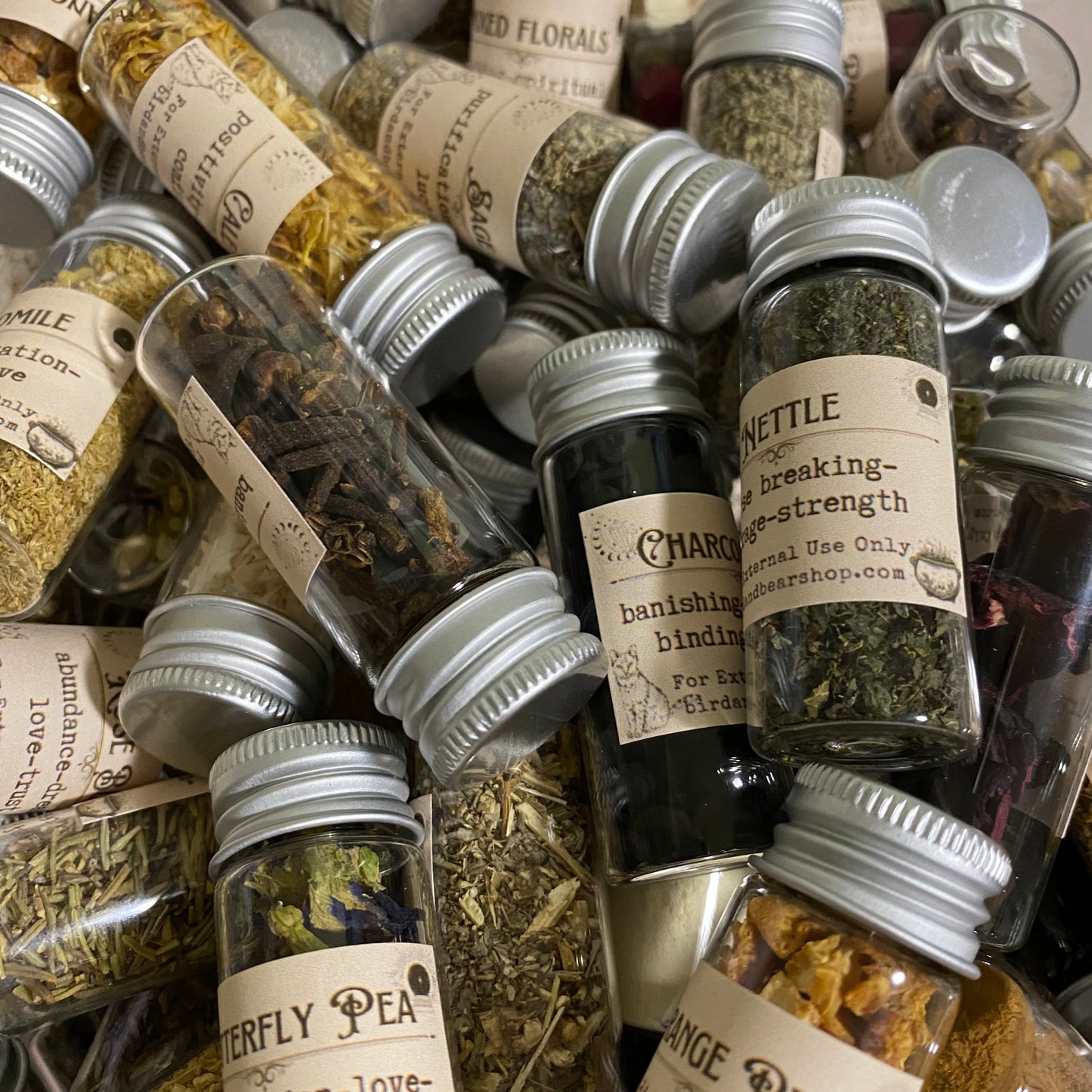 Herbs & Flowers Jars