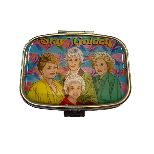 Stay Golden Pill Holder