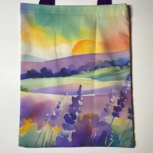 Watercolor Field Gift Bag