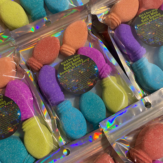 Retro Mini Bath Bombs