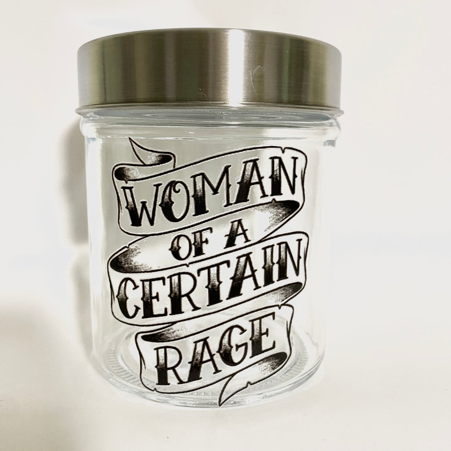 Woman of a certain Rage Storage Jar
