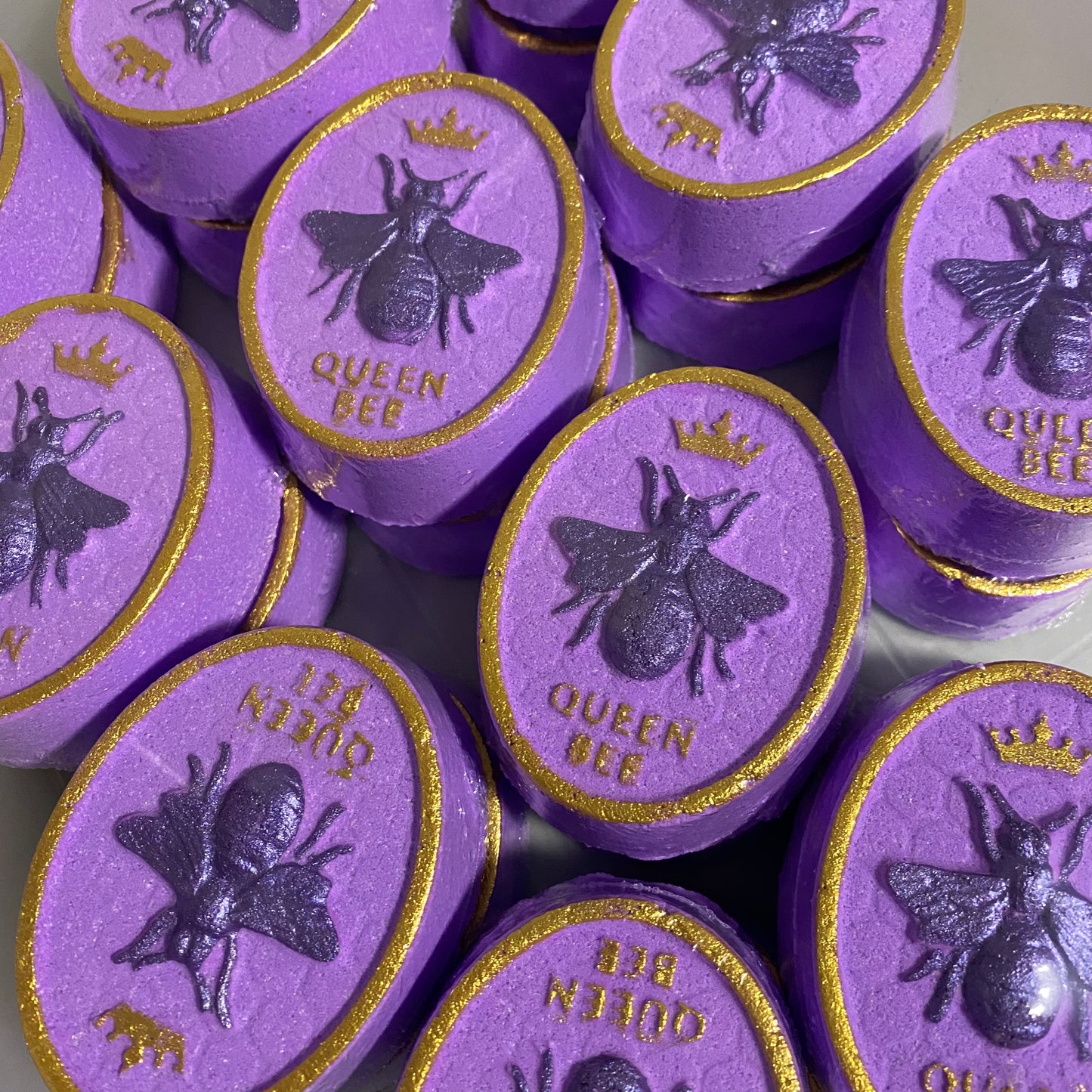 Purple Queen Bee Bath Bomb