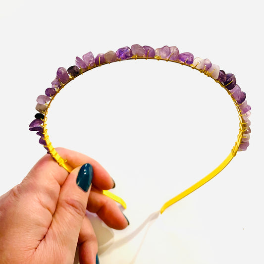 Amethyst Crystal Crown