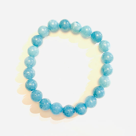 Blue Stone Bracelet 7”