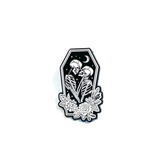Coffin Lovers pin
