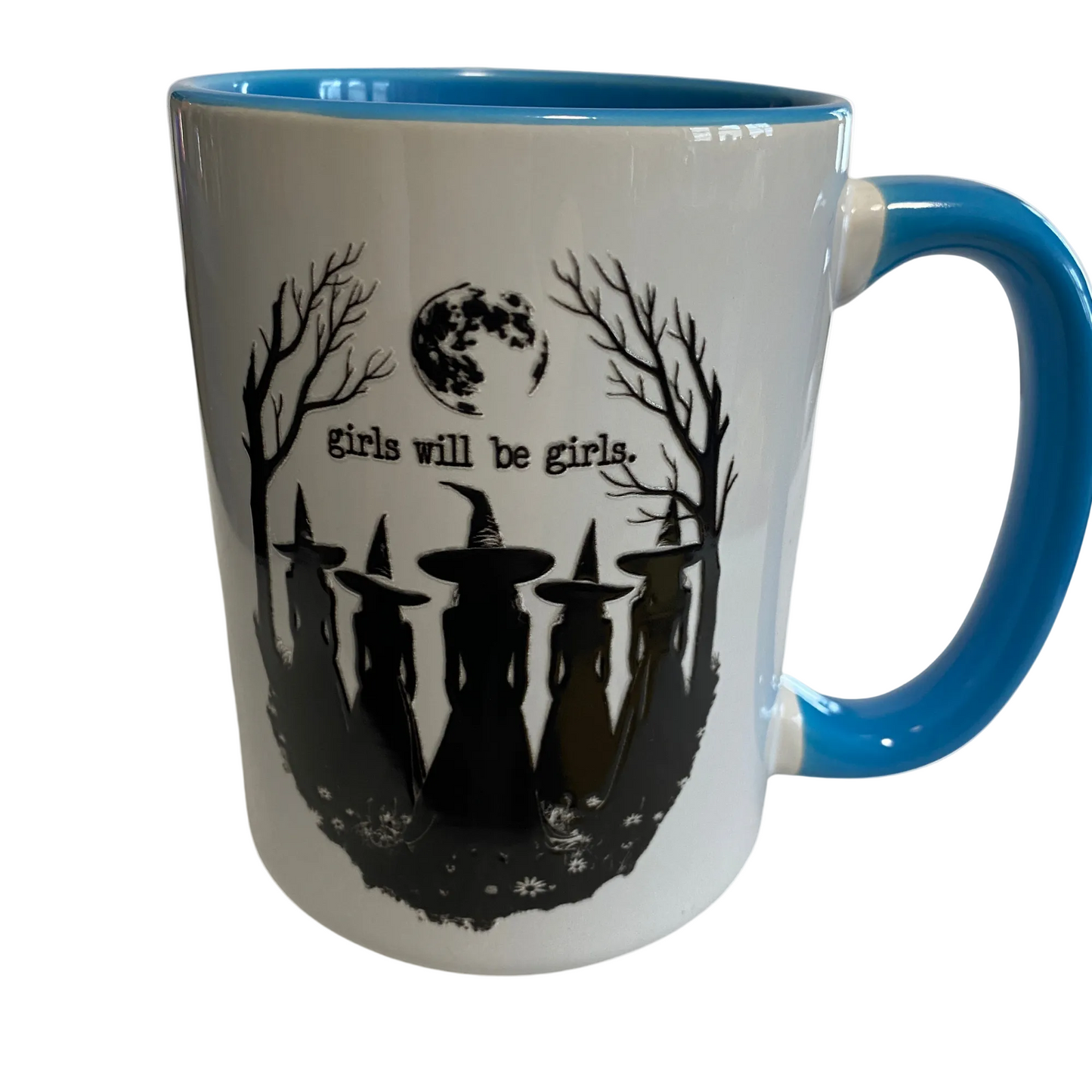 Girls Will Be Girls 15oz Mug- blue