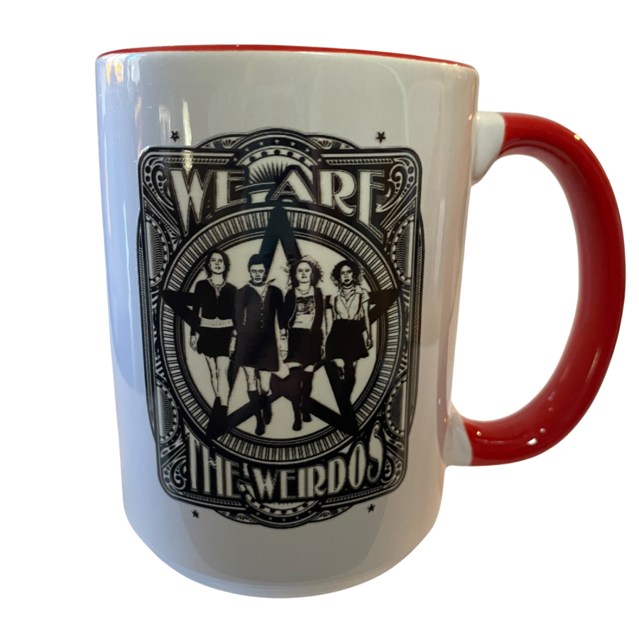 We Are The Weirdos 15oz Mug- red