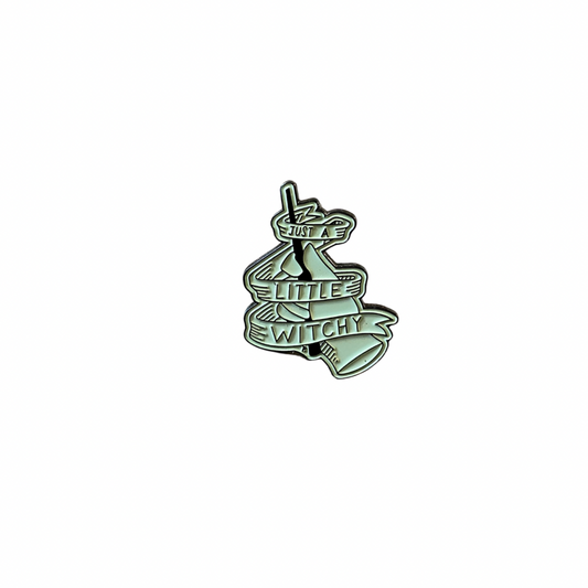 A Little Witchy pin