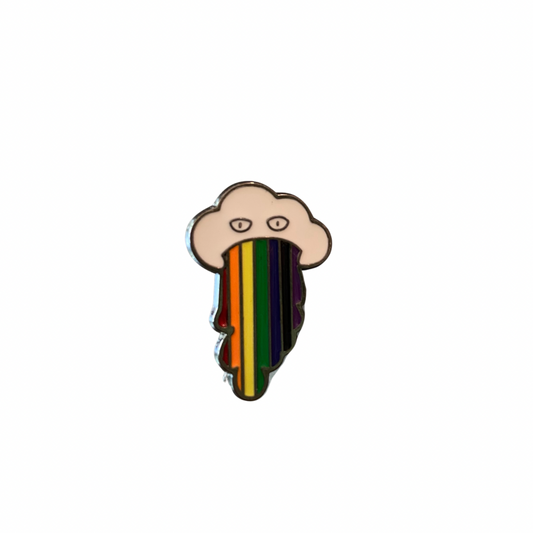 Cloud Rainbow pin
