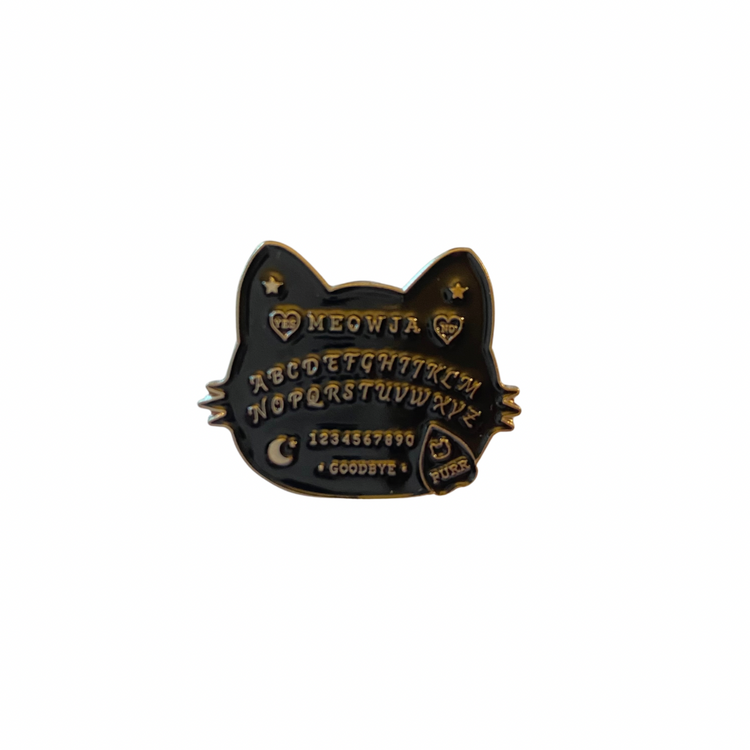 Cat Ouija pin