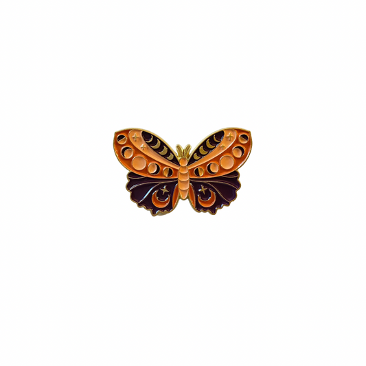 Big Pink Butterfly pin