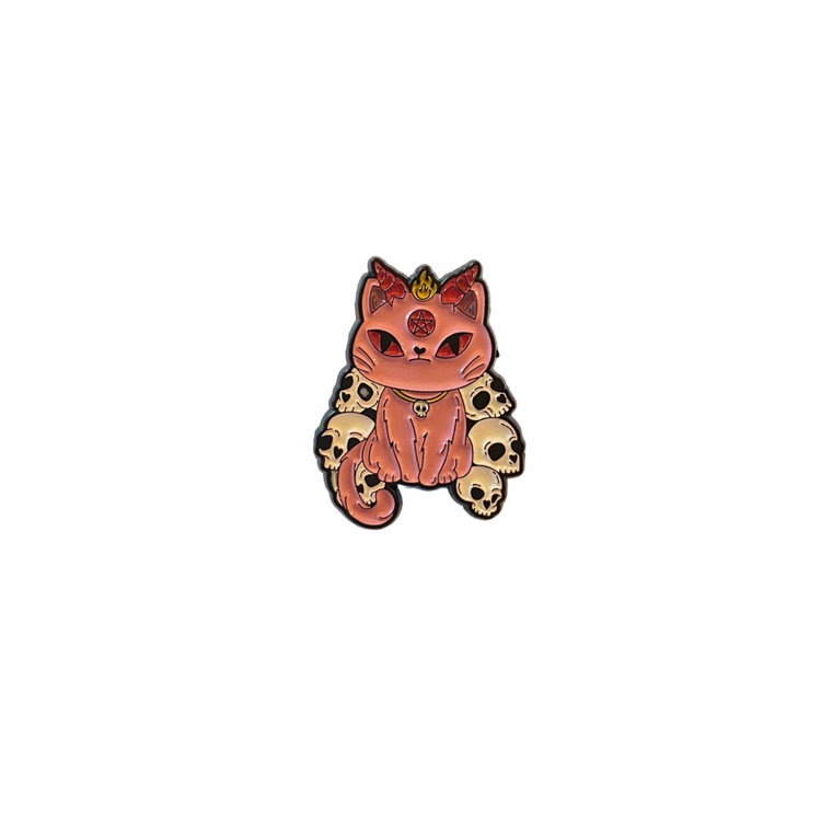 Devil Kitty pin