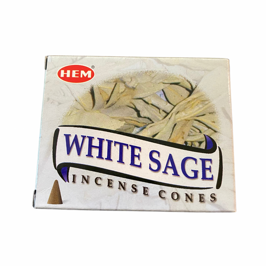White Sage incense cones