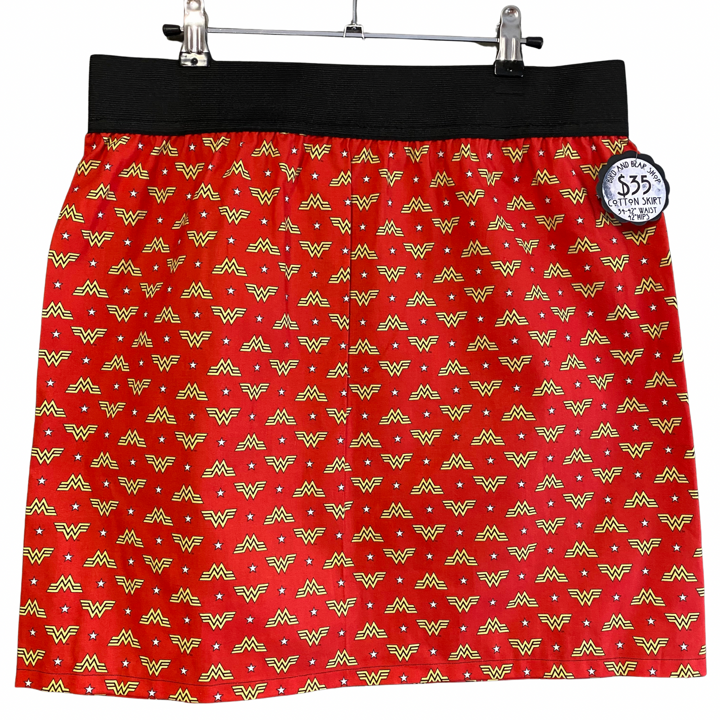 Red Wonder Woman Skirt- lg