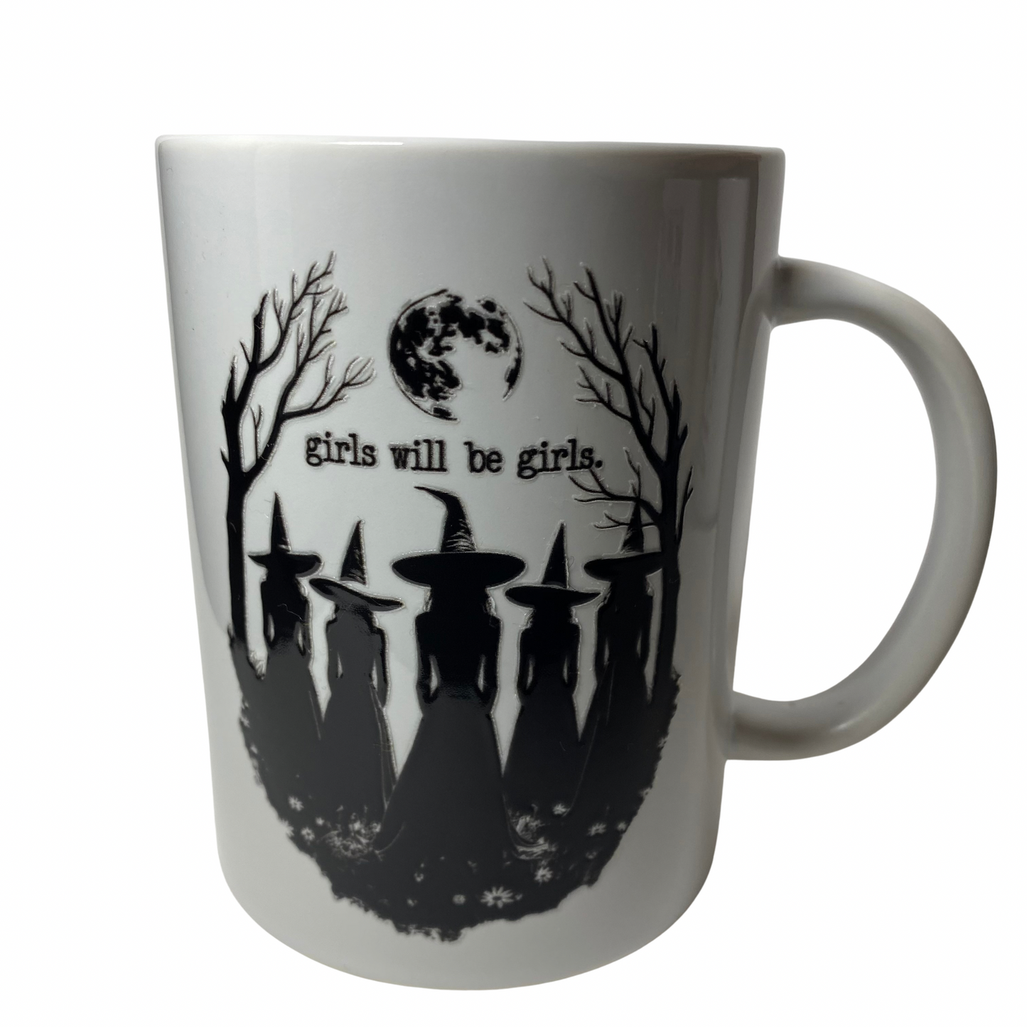 Girls Will Be Girls Round 15oz Mug