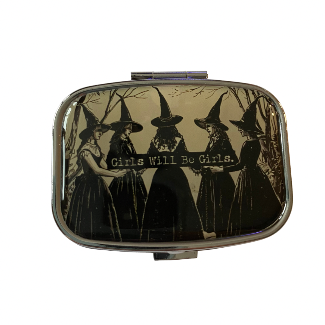 Girls Will Be Girls Pill Holder