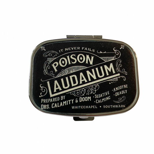 Poison Laudanum Pill Holder