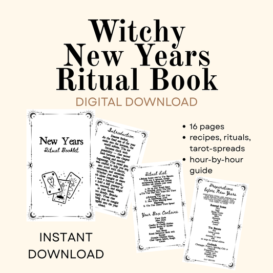 New Years Ritual Booklet Digital Download