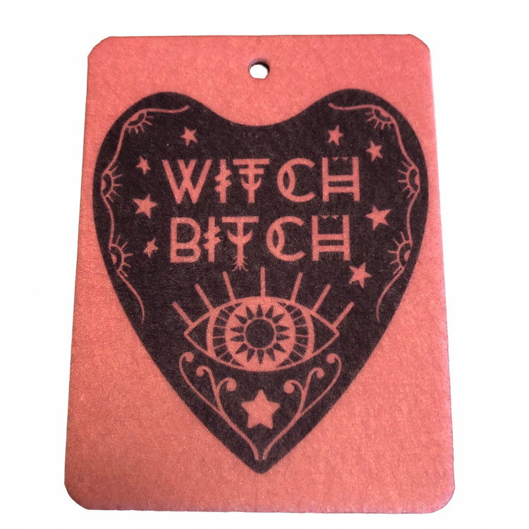 Witch Bitch Air Freshener Felt