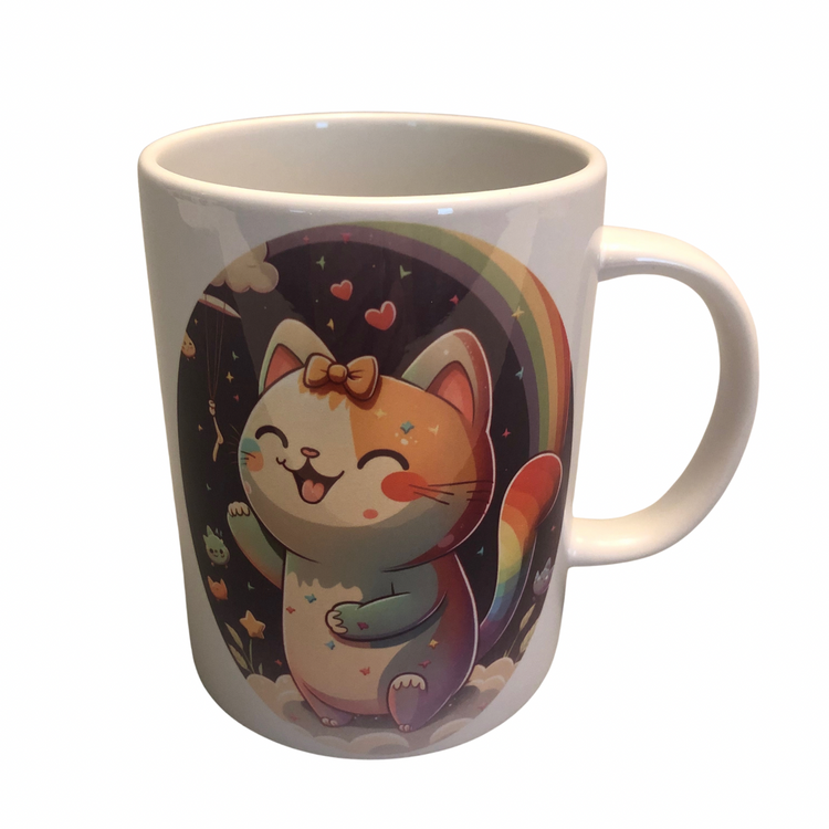 Happy Cat 15oz Mug