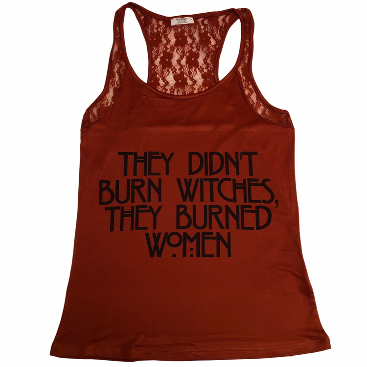 Burned Women Shirt M