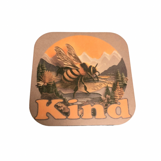 Bee Kind Square Magnet