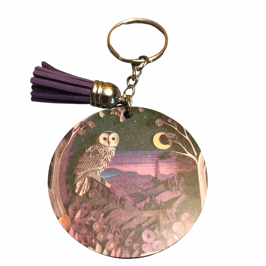 Night Owl Keychain