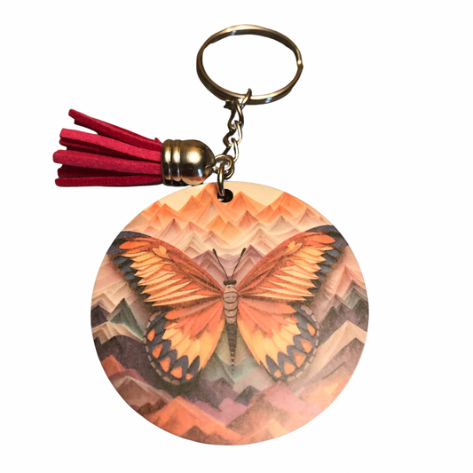 Butterfly Keychain