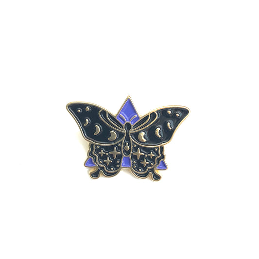 Moon Moth pin