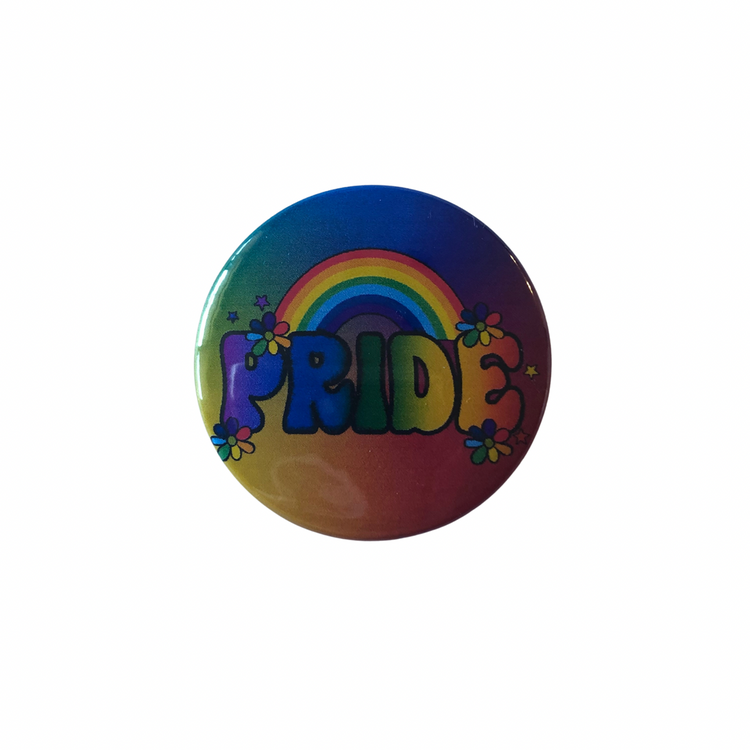 Pride round pin