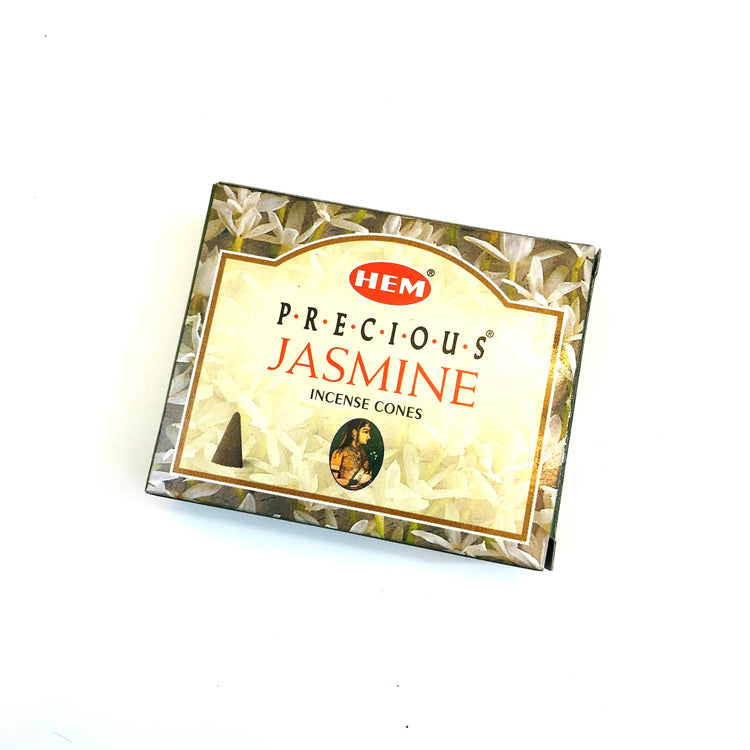 Precious Jasmine incense cones