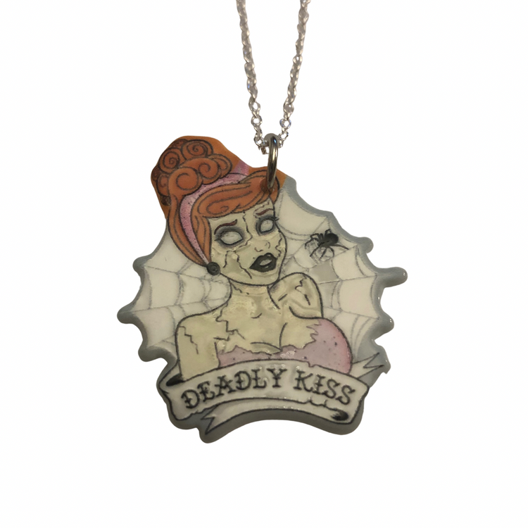 Deadly Kiss Necklace