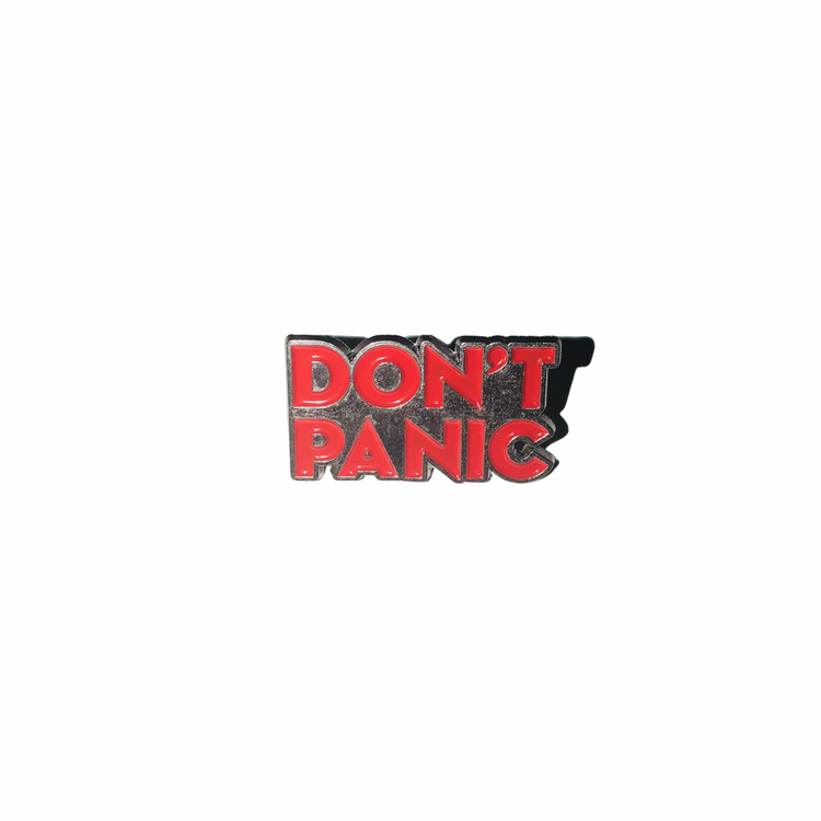 Don’t Panic pin