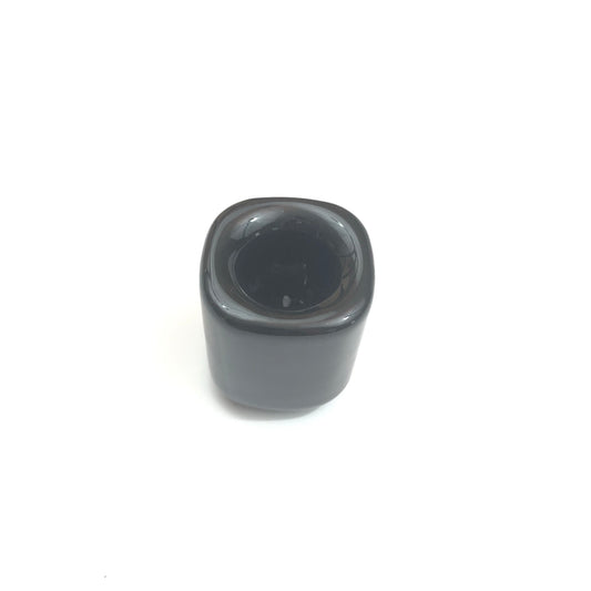 Ceramic Black Mini Candle Holder