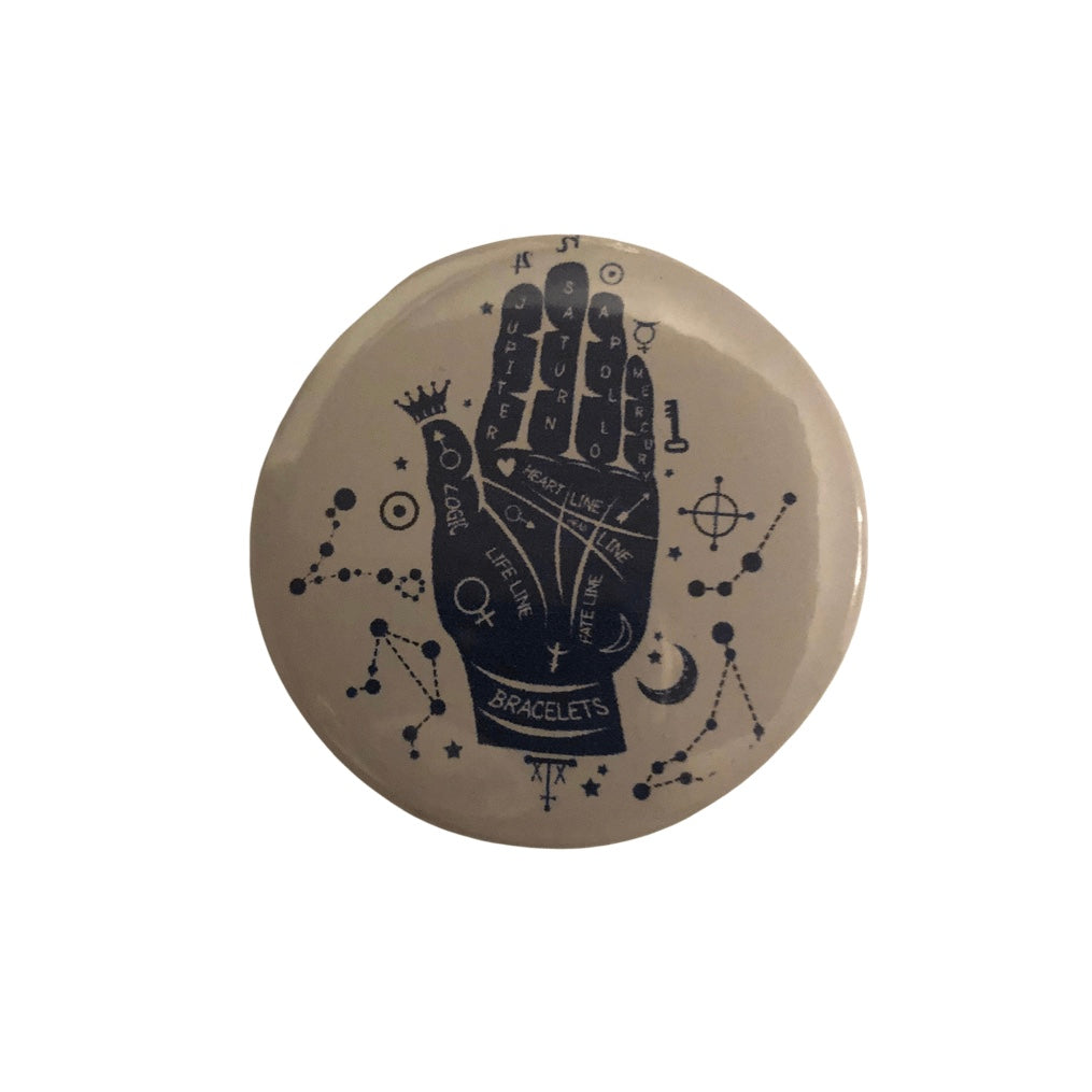 Palmistry round pin