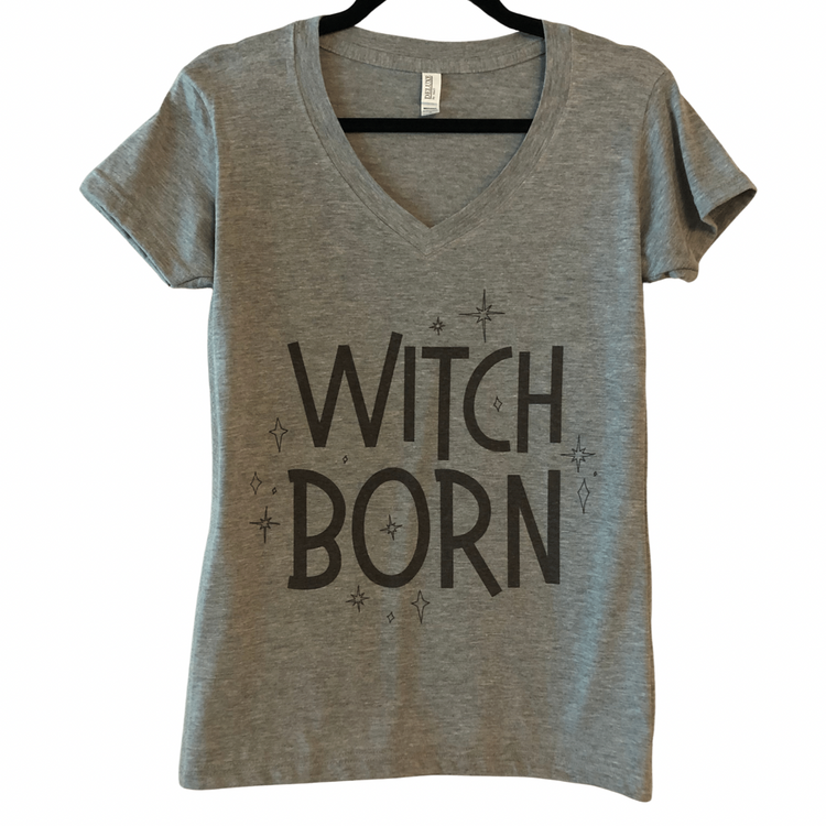 Witch Born Grey Shirt M