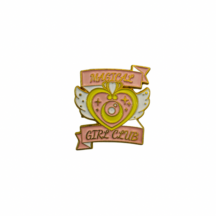 Magical girl club pin