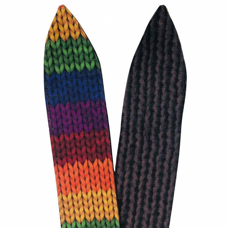 Rainbow Knit reversible Headband
