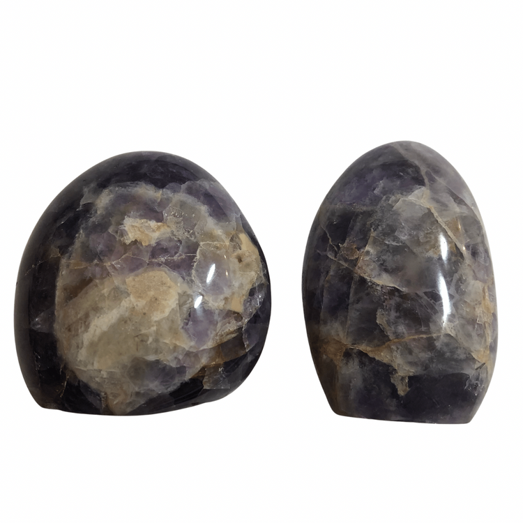 Chevron Amethyst Rounded Tower